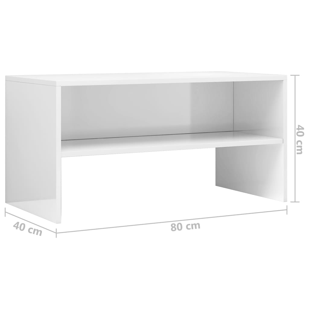 Tv-meubel 80x40x40 cm bewerkt hout sonoma eikenkleurig