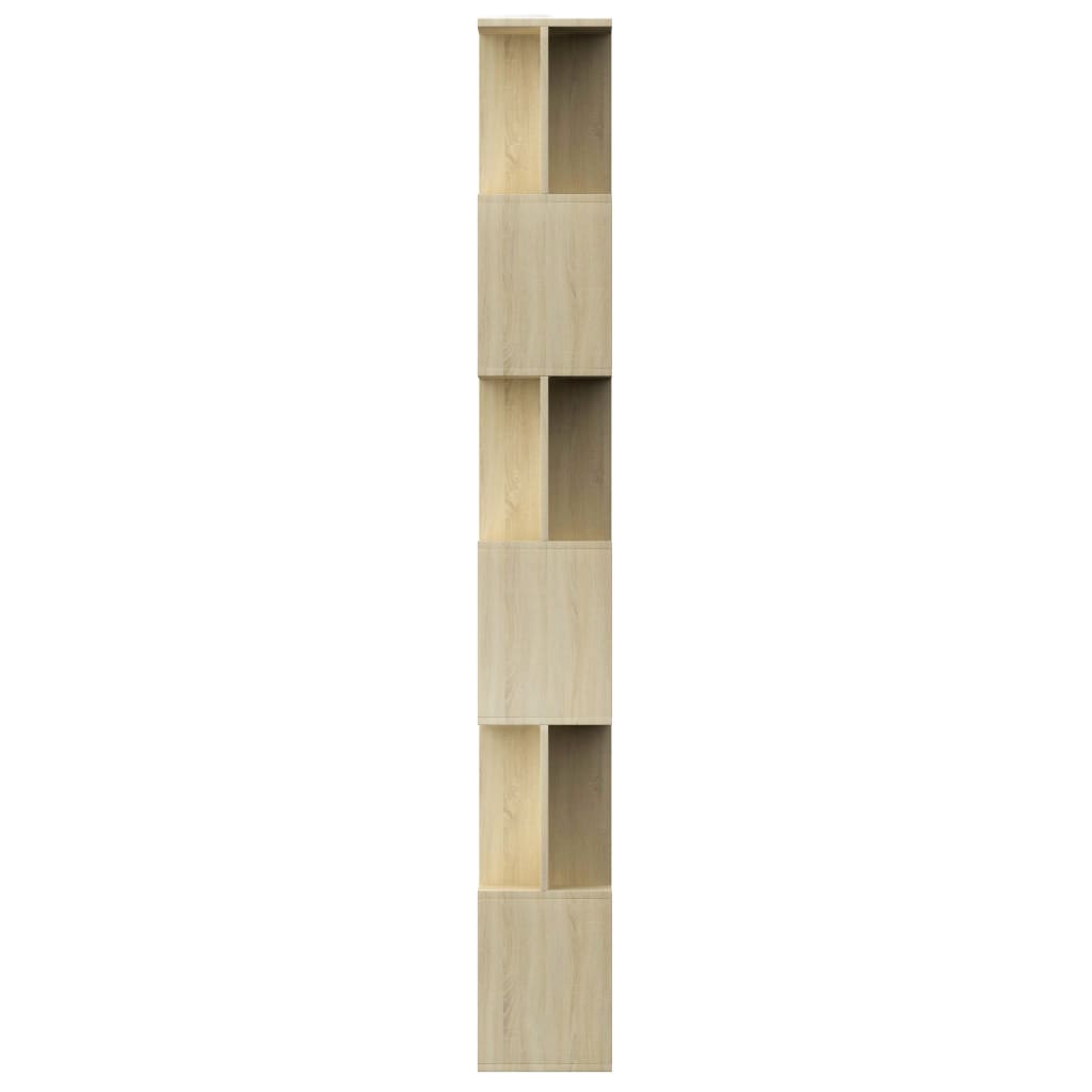 Boekenkast / kamerscherm 80x24x192 cm bewerkt hout