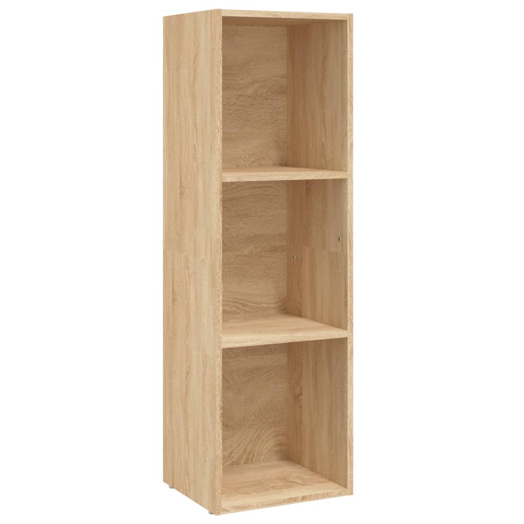 Boekenkast/tv-meubel 36x30x114 cm hout grijs sonoma eiken