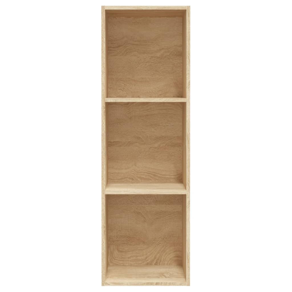 Boekenkast/tv-meubel 36x30x114 cm hout grijs sonoma eiken