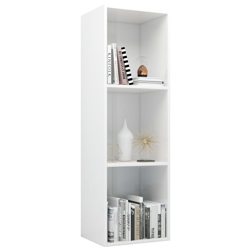 Bibliothèque/meuble TV 36x30x114 cm bois gris chêne sonoma