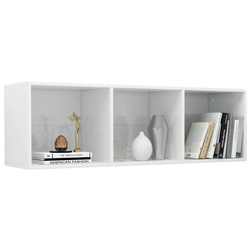 Boekenkast/tv-meubel 36x30x114 cm hout grijs sonoma eiken