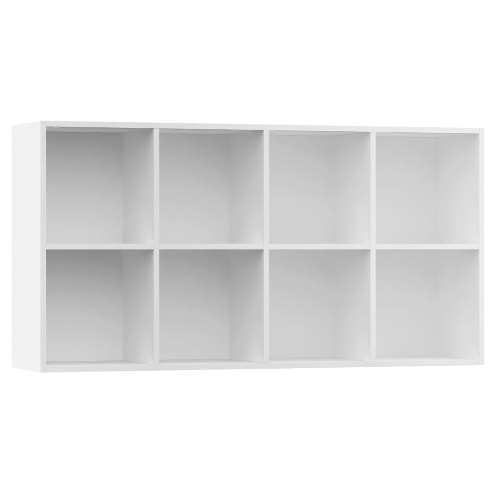 Boekenkast/dressoir 66x30x130 cm bewerkt hout eikenkleur