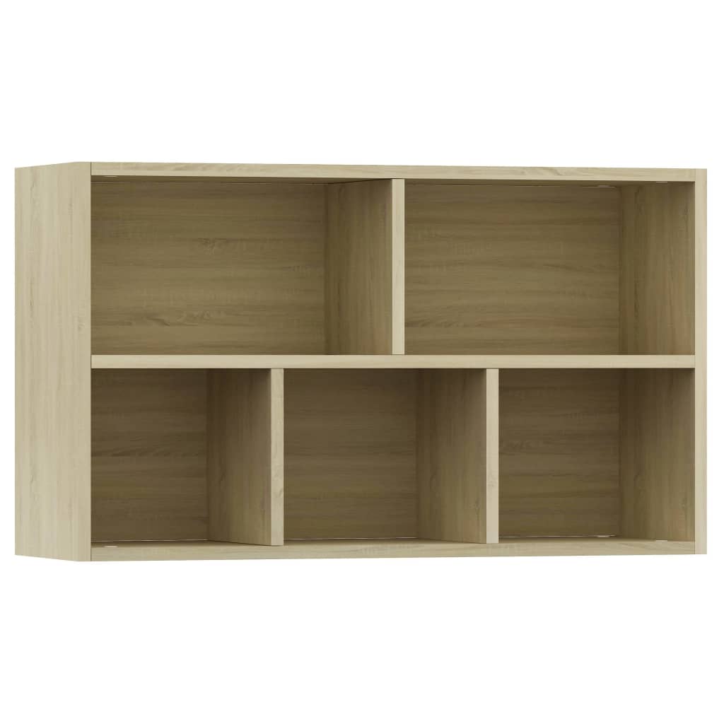 Bibliothèque/buffet 50x25x80 cm bois fini