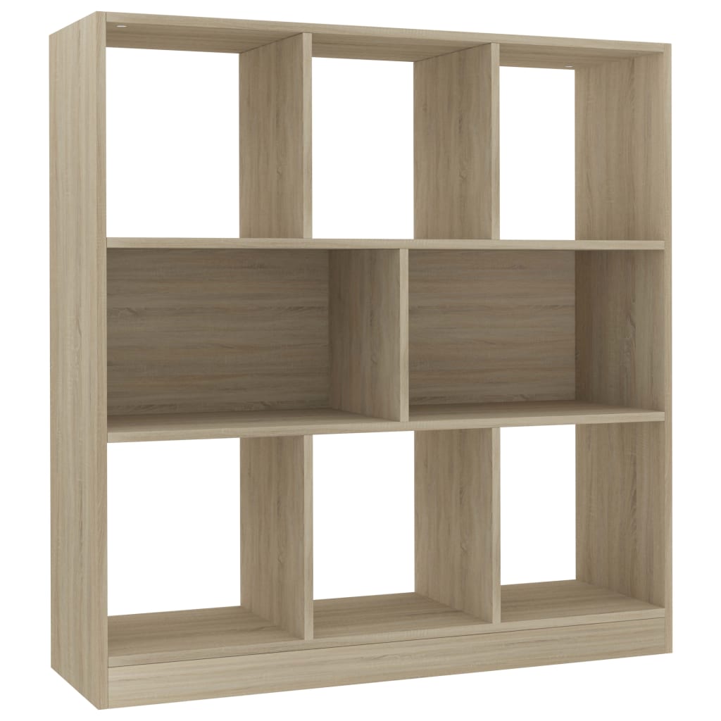 Bibliothèque 97,5x29,5x100 cm en bois travaillé