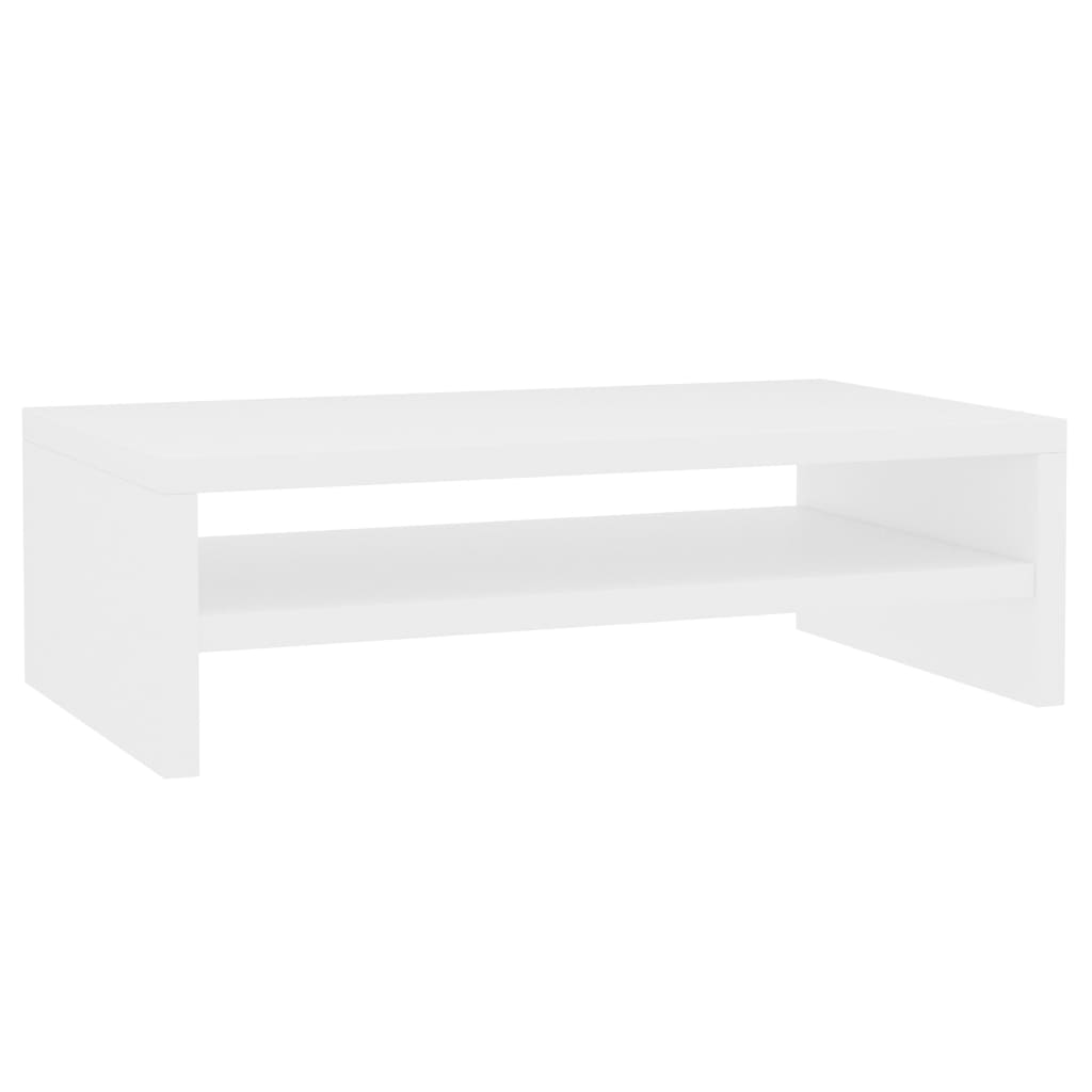 Support pour moniteur 42x24x13 cm en bois travaillé