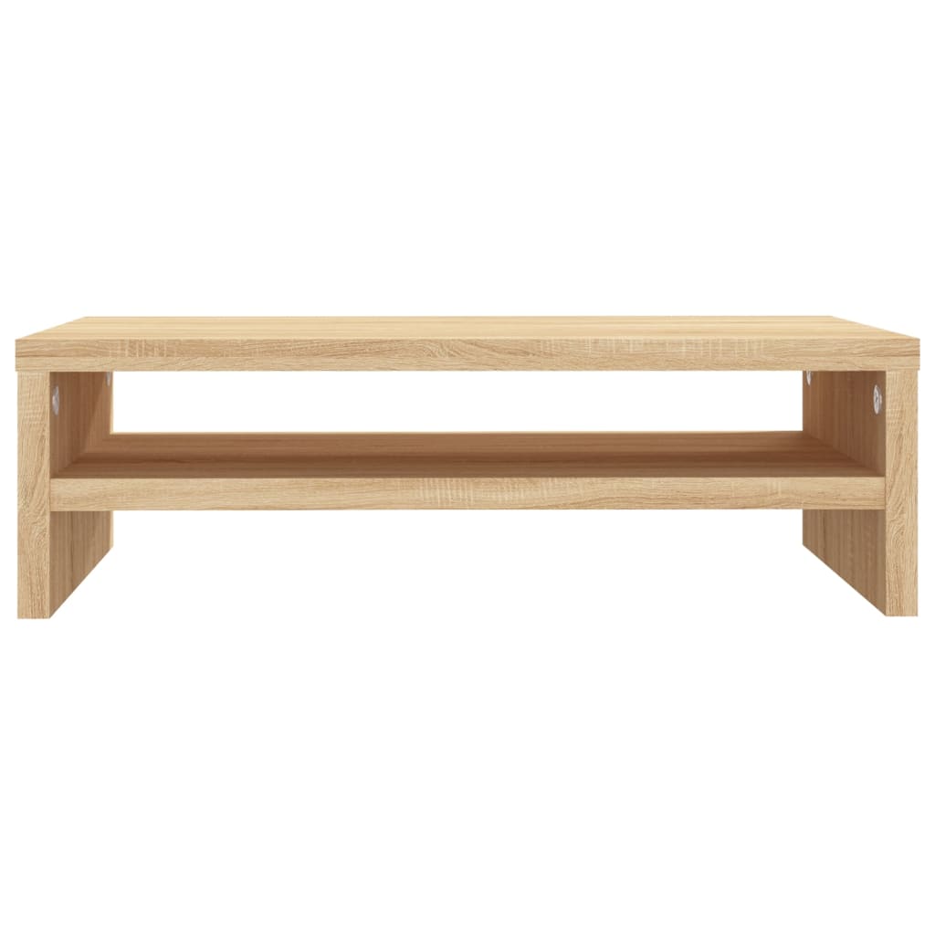 Support pour moniteur 42x24x13 cm en bois travaillé