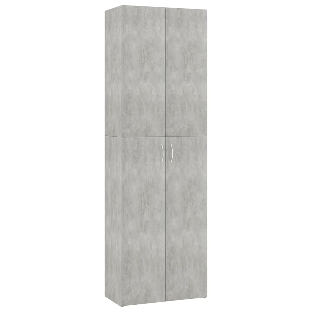 Archiefkast 60x32x115 cm bewerkt hout