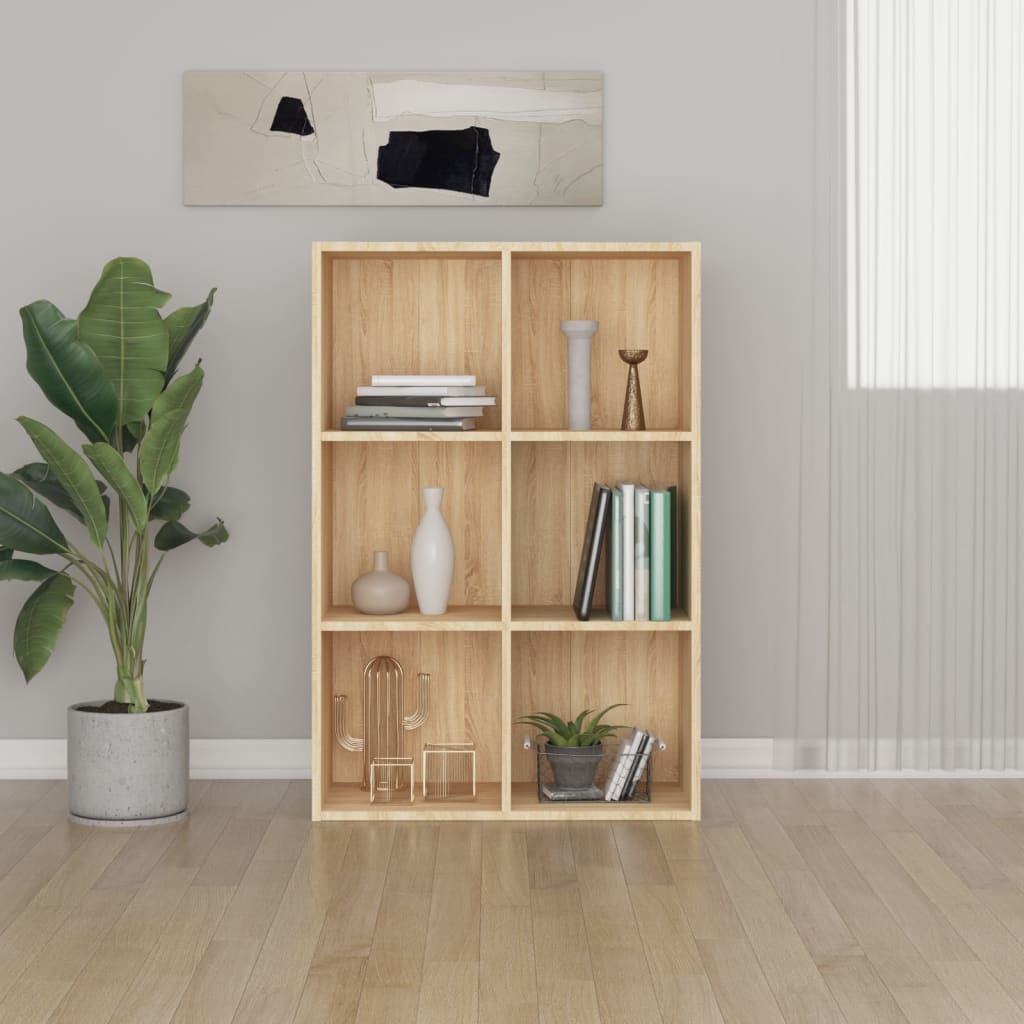 Boekenkast/dressoir 66x30x98 cm bewerkt hout