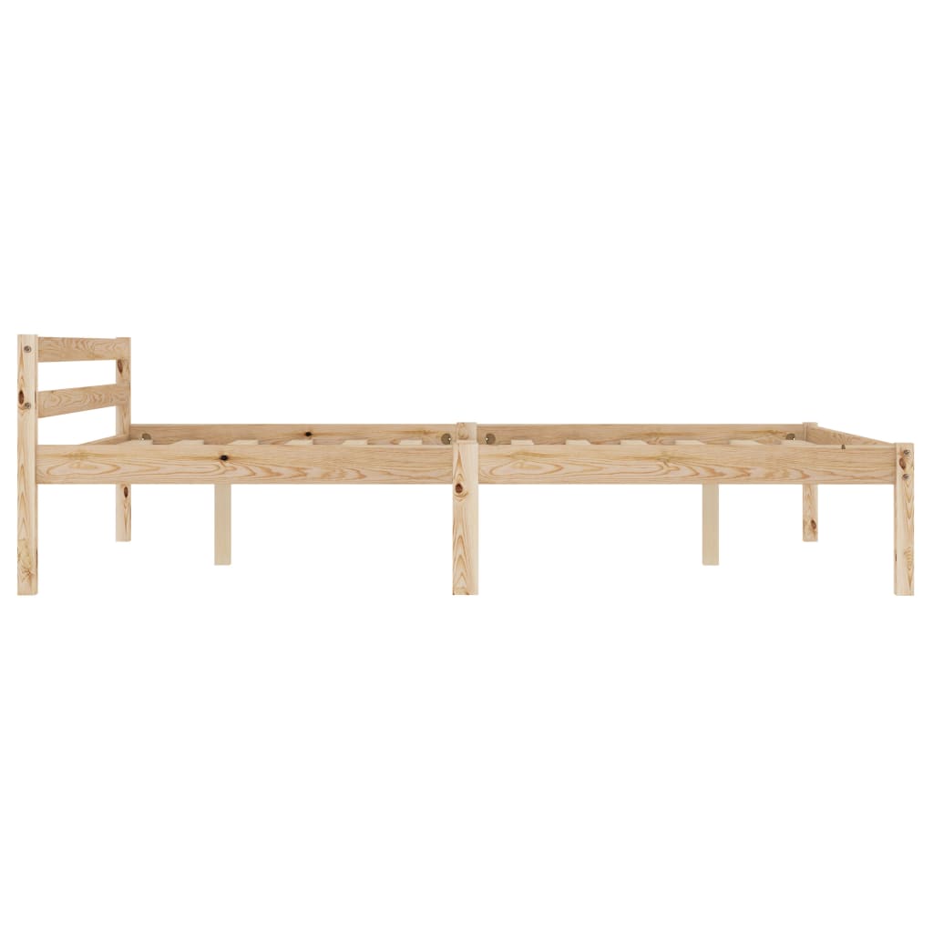 Bedframe massief grenenhout 100x200 cm