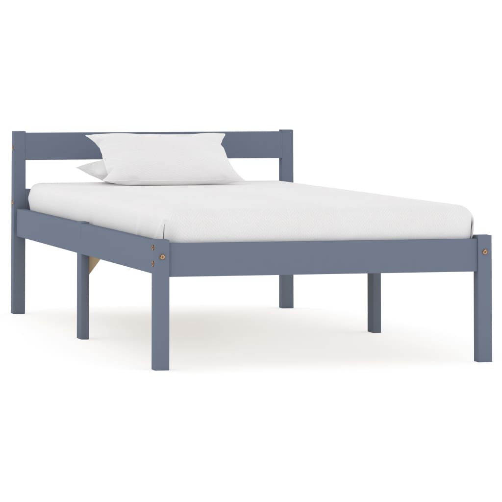 Bedframe massief grenenhout 100x200 cm