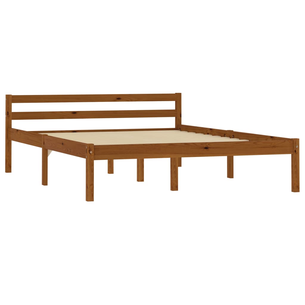 Bedframe massief grenenhout 100x200 cm