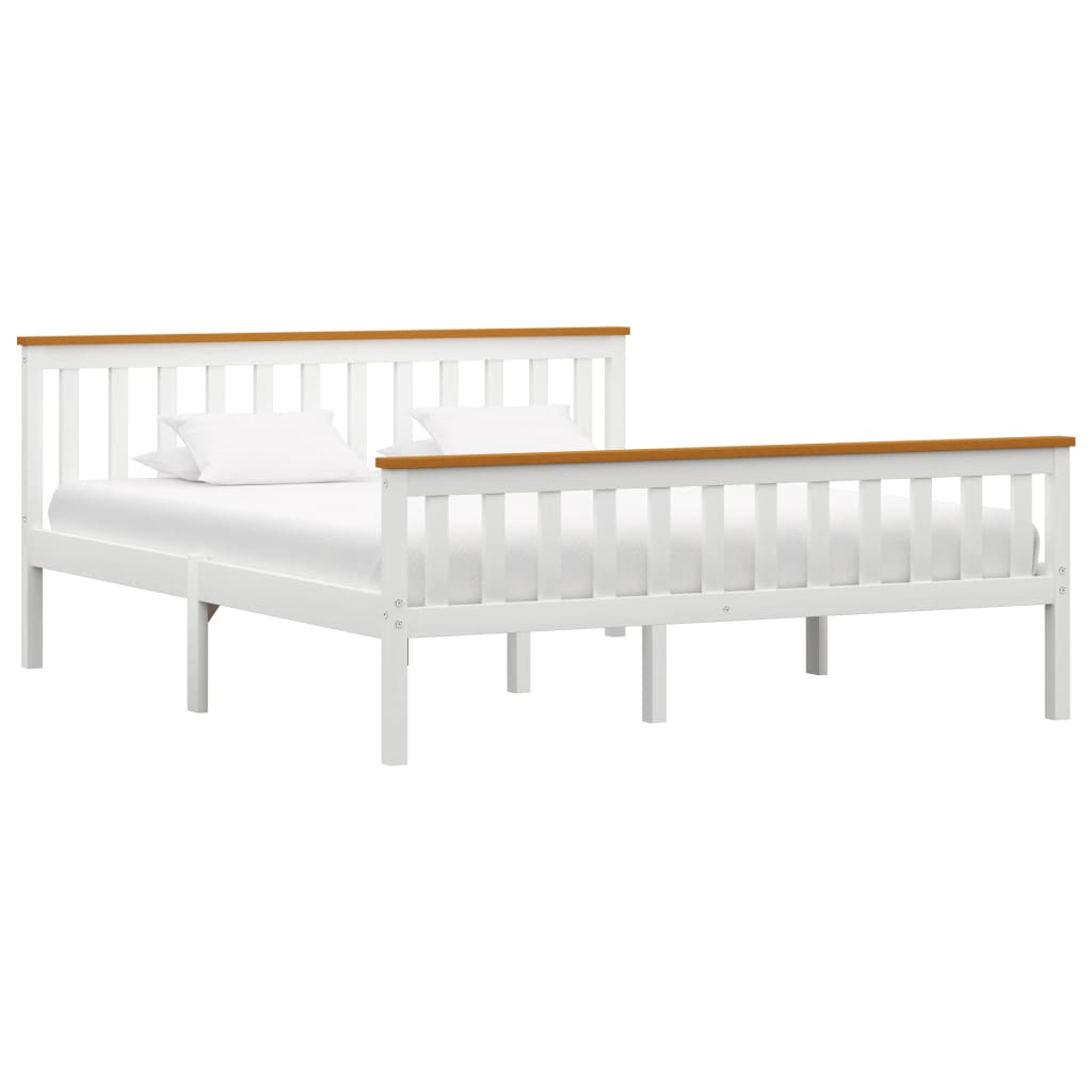 Bedframe massief grenenhout 100x200 cm