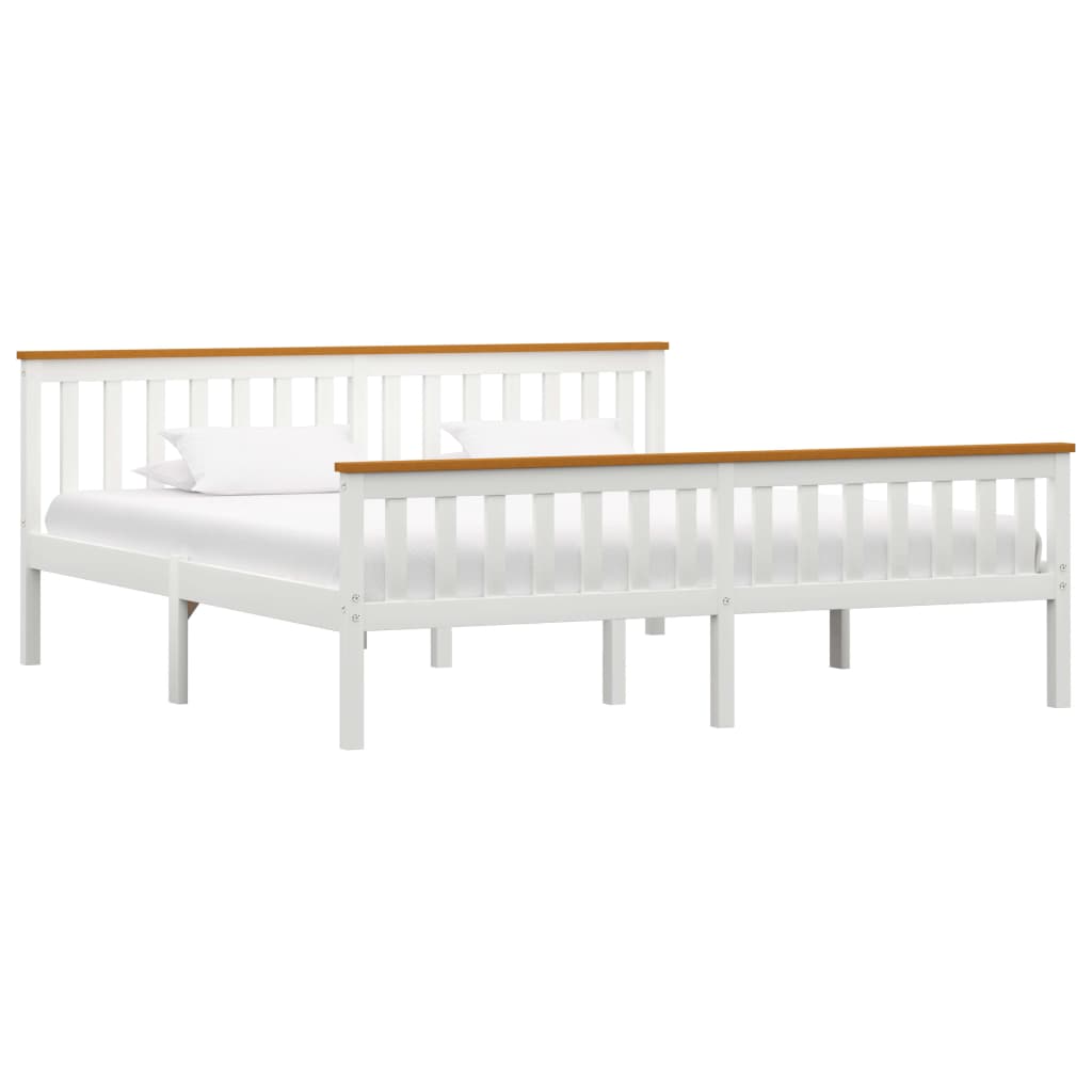 Bedframe massief grenenhout 160x200 cm