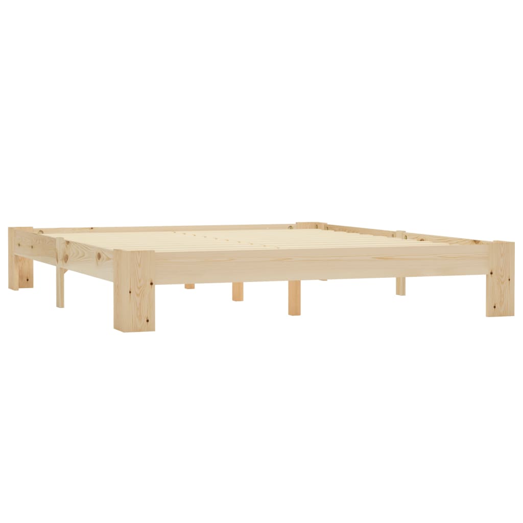 Bedframe massief grenenhout 100x200 cm