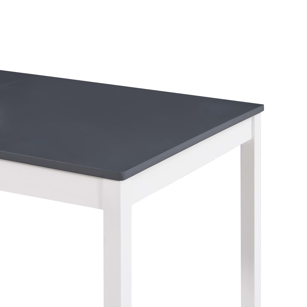 Eettafel 140x70x73 cm grenenhout honingbruin