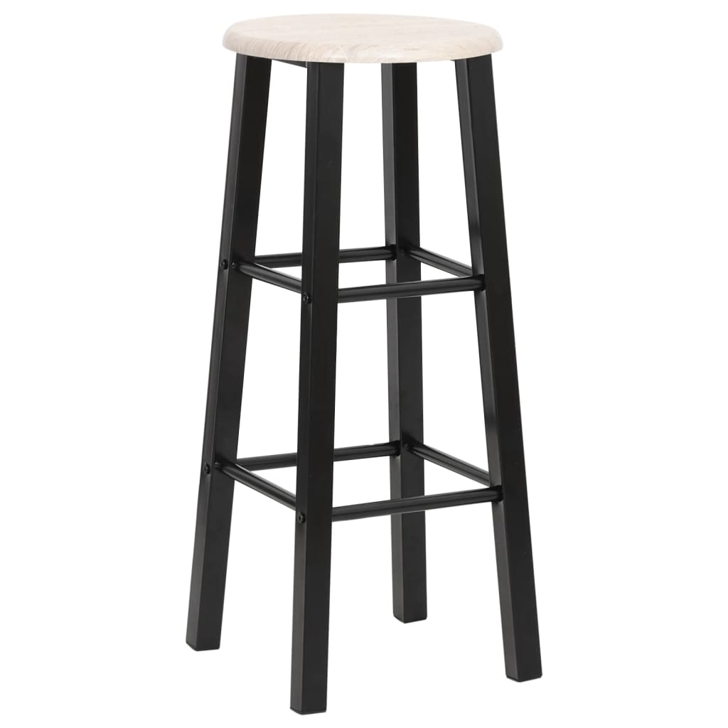 Tabourets de bar 2 pcs MDF