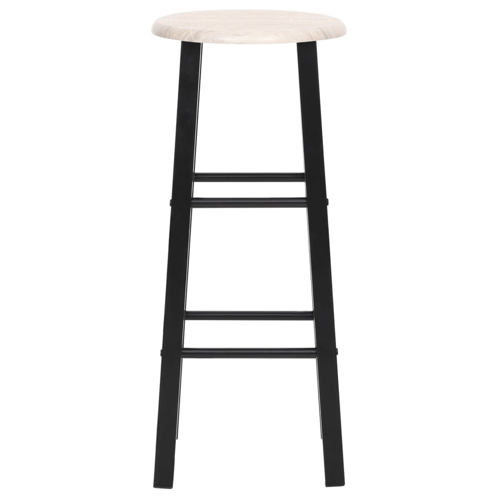 Tabourets de bar 2 pcs MDF