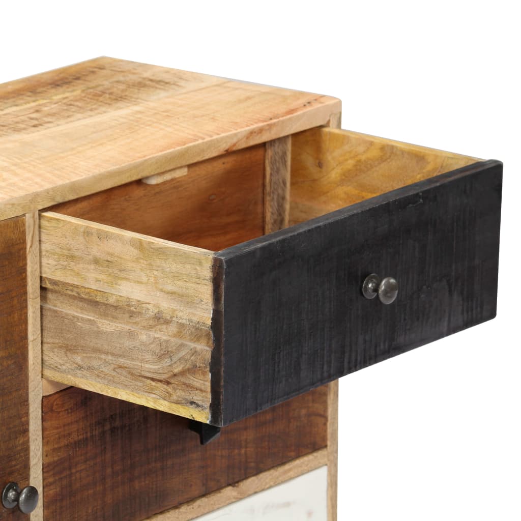 Buffet 88x30x73 cm en bois de manguier massif