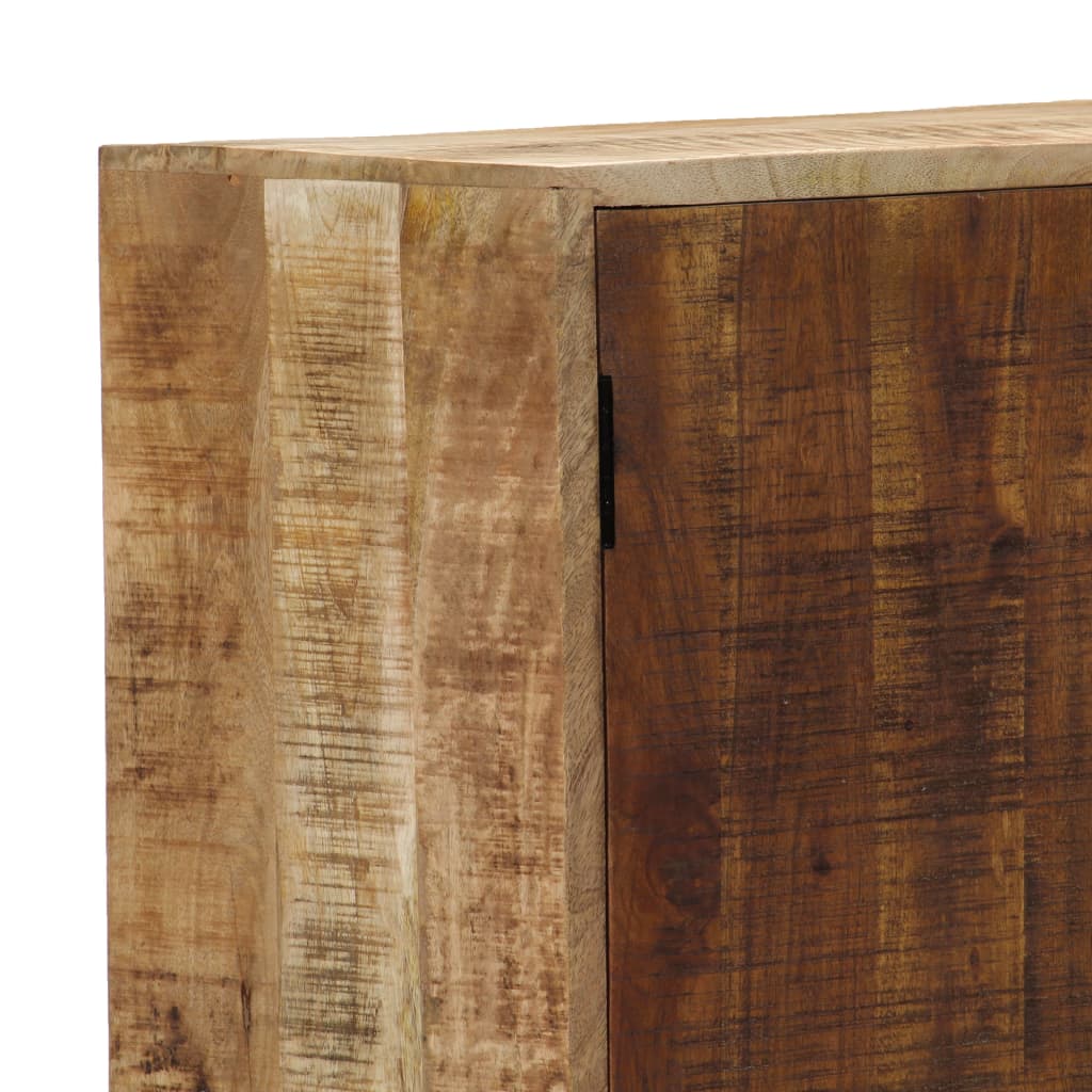 Buffet 88x30x73 cm en bois de manguier massif