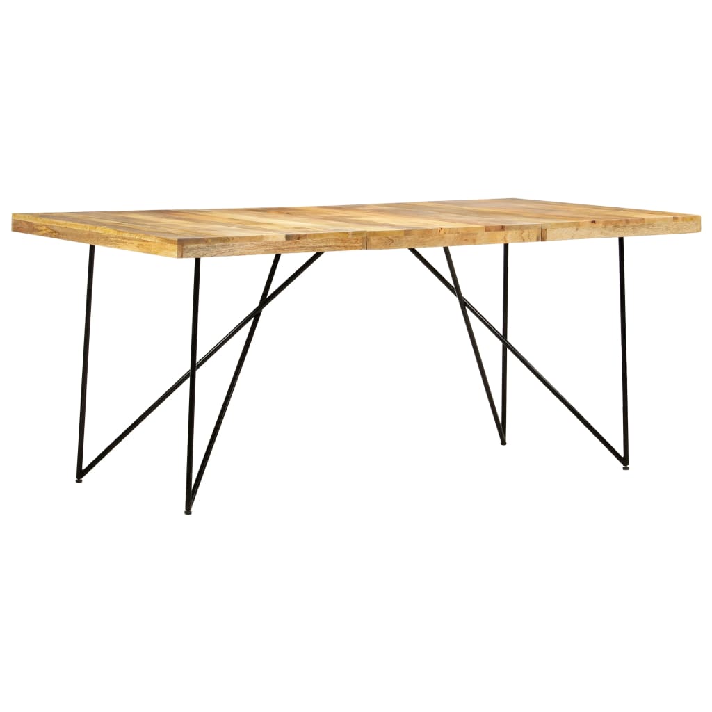 Table à manger 180x90x76 cm en manguier massif