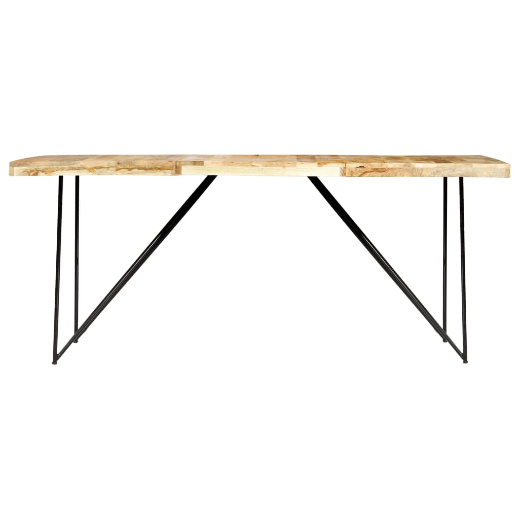 Table à manger 180x90x76 cm en manguier massif