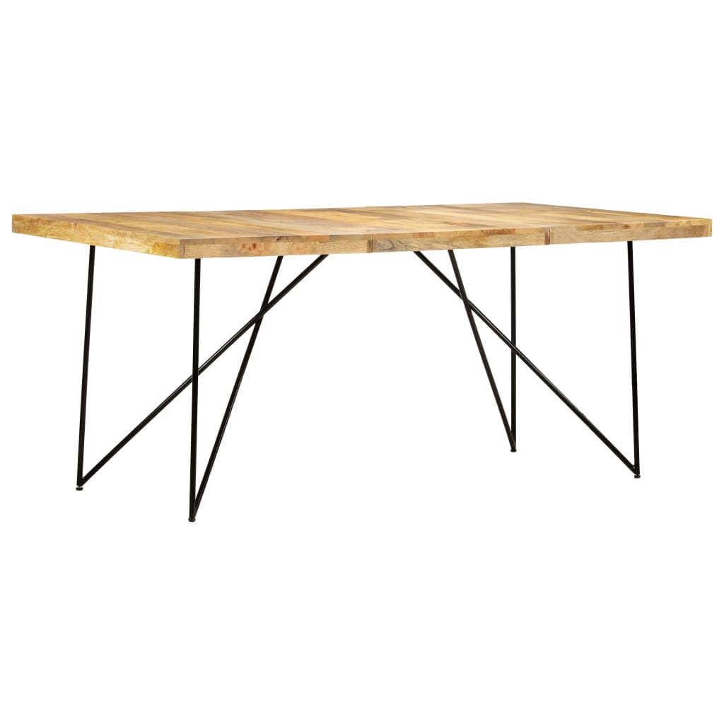 Table à manger 180x90x76 cm en manguier massif