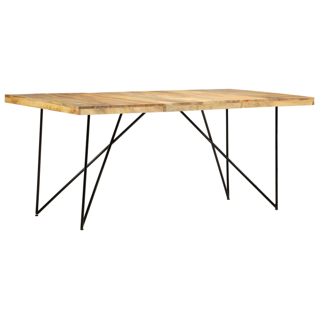 Table à manger 180x90x76 cm en manguier massif