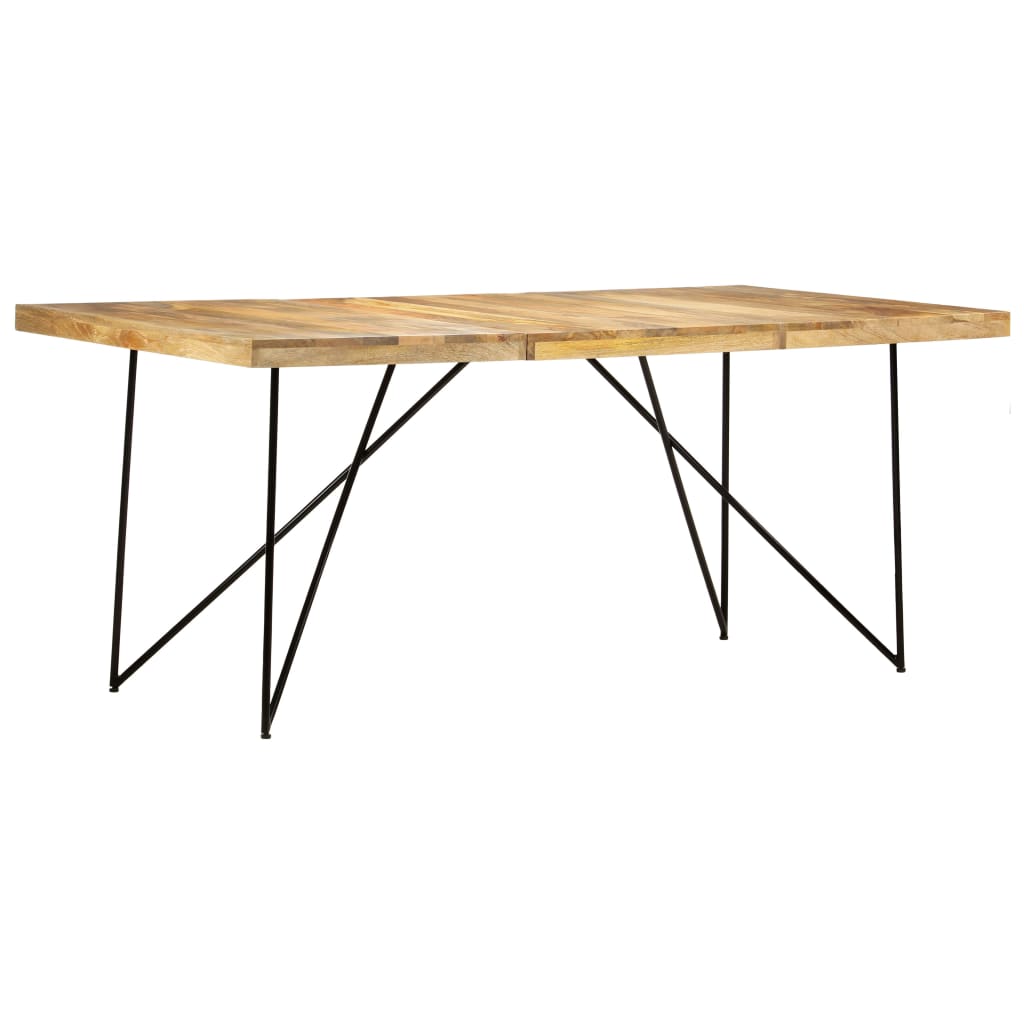 Table à manger 180x90x76 cm en manguier massif