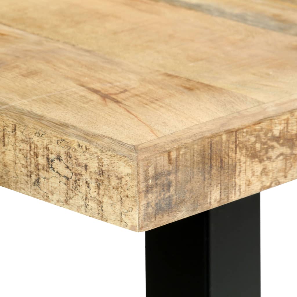 Eettafel 180x90x76 cm massief mangohout