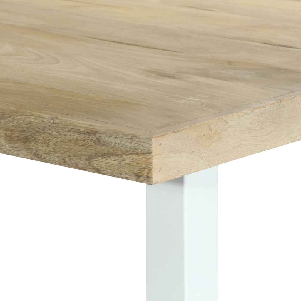 Eettafel 180x90x76 cm massief mangohout