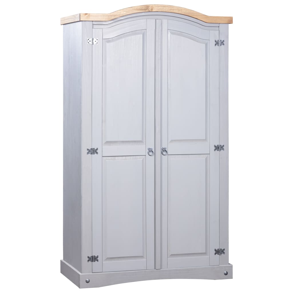 Armoire en pin mexicain style Corona 2 portes