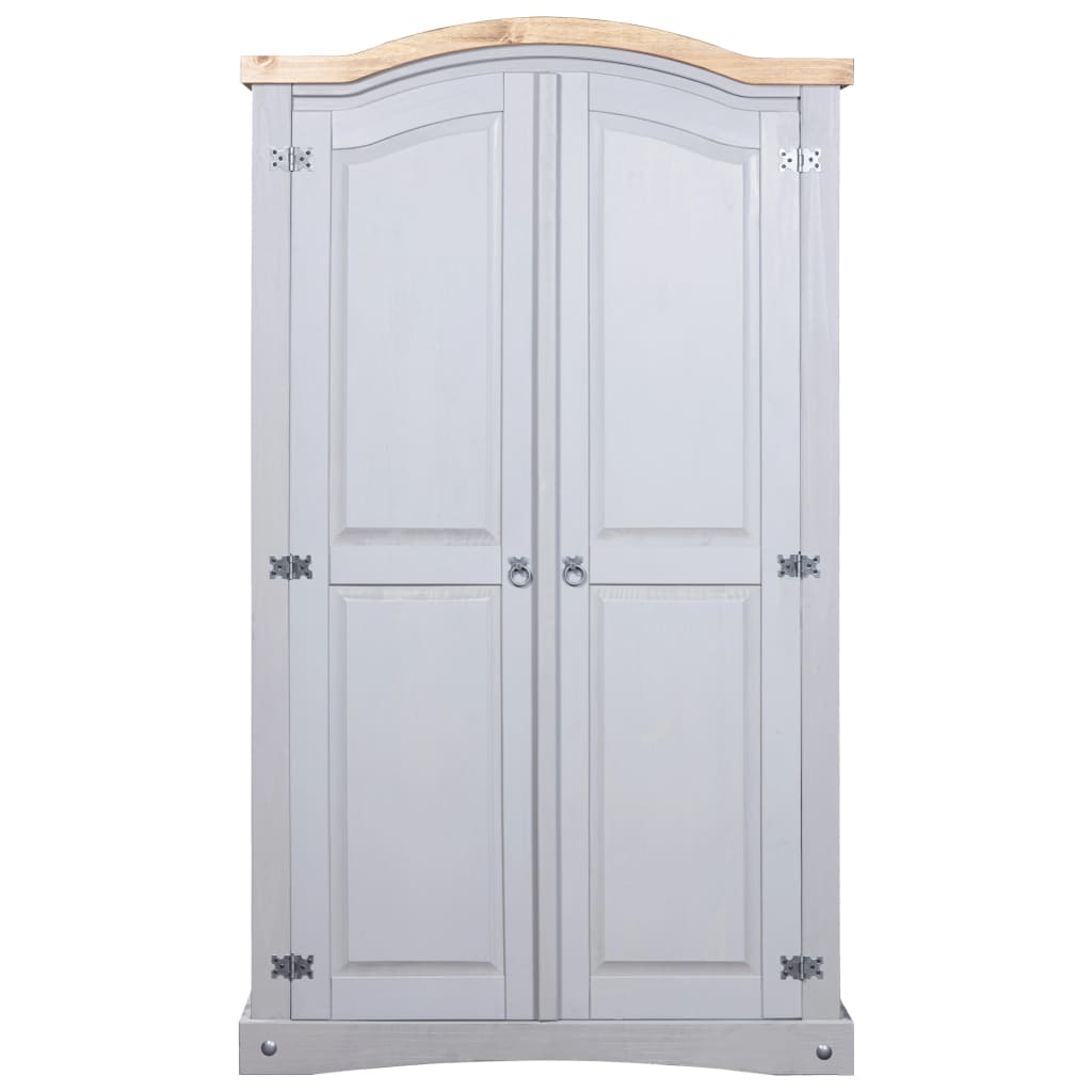 Armoire en pin mexicain style Corona 2 portes