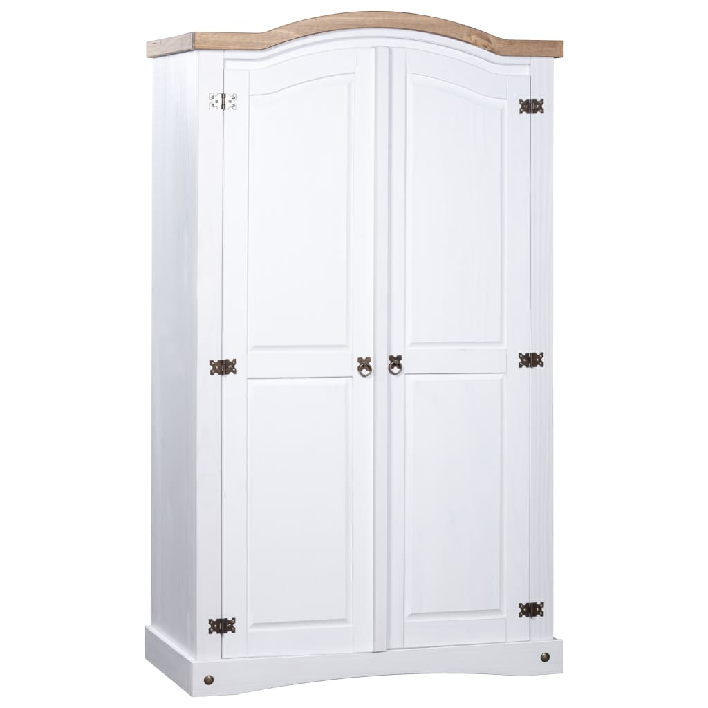 Armoire en pin mexicain style Corona 2 portes