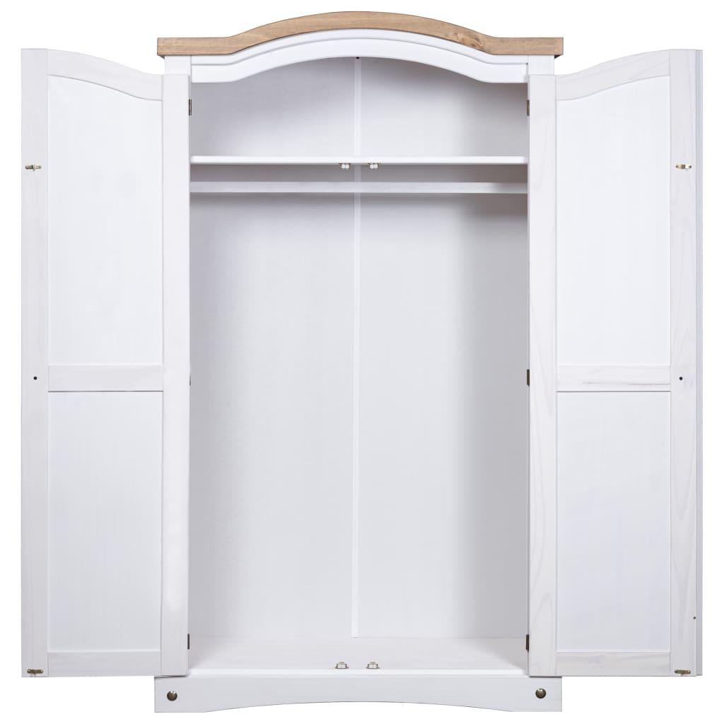 Armoire en pin mexicain style Corona 2 portes