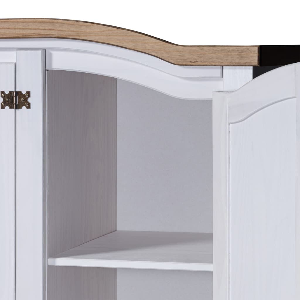 Armoire 3 portes en pin mexicain style Corona