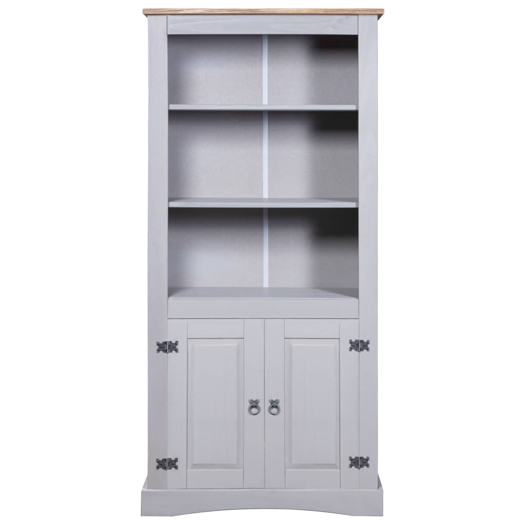 Armoire murale 80x40x170 cm pin mexicain style Corona blanc