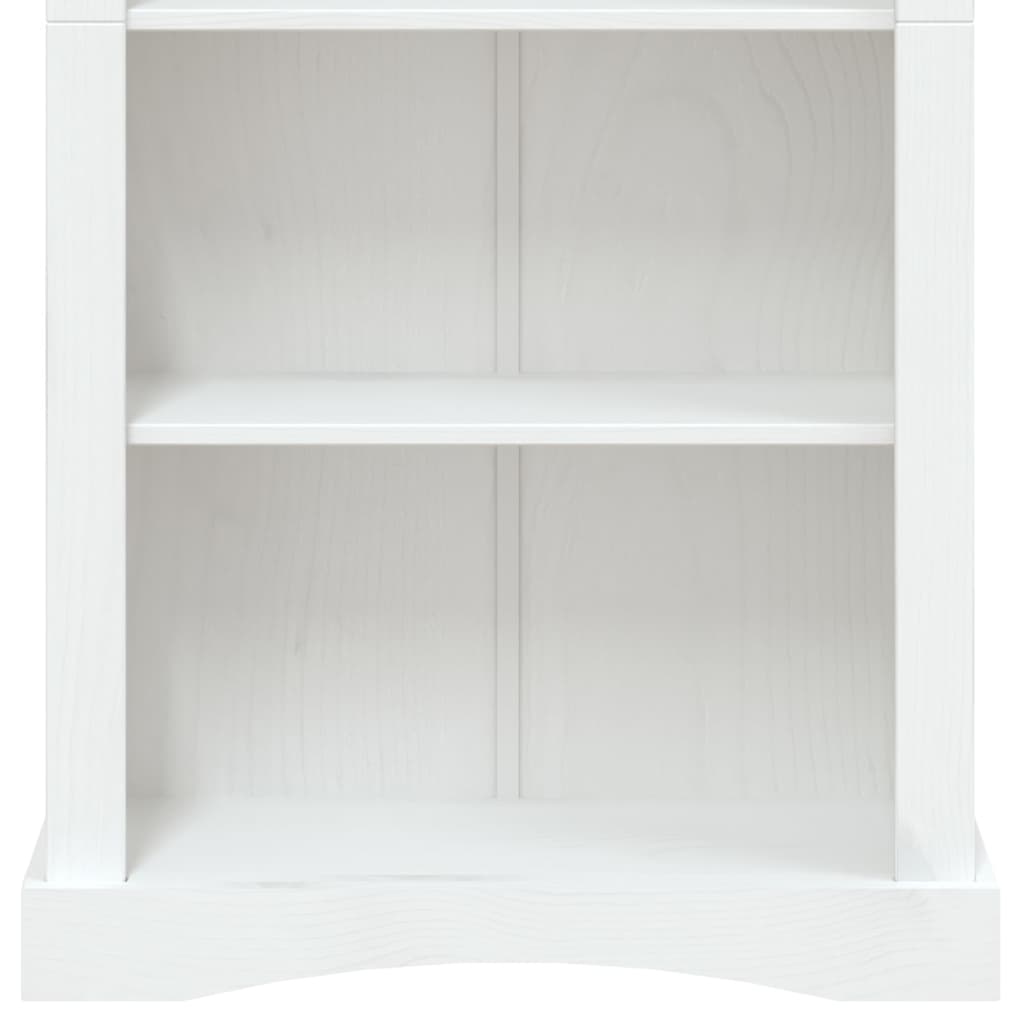 Boekenkast grenenhout met 3 planken Corona-stijl 81x29x100 cm