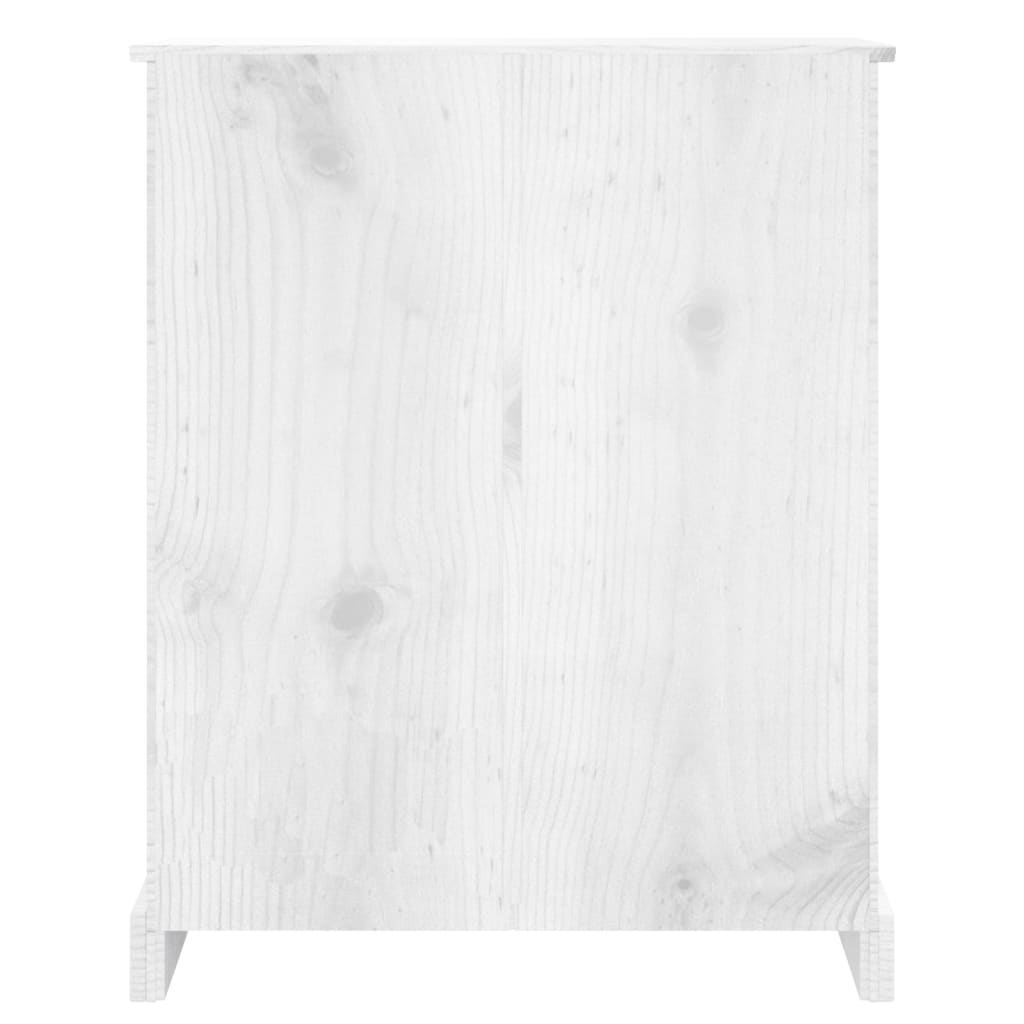 Boekenkast 3 planken 81x29x100 cm grenenhout Corona-stijl grijs