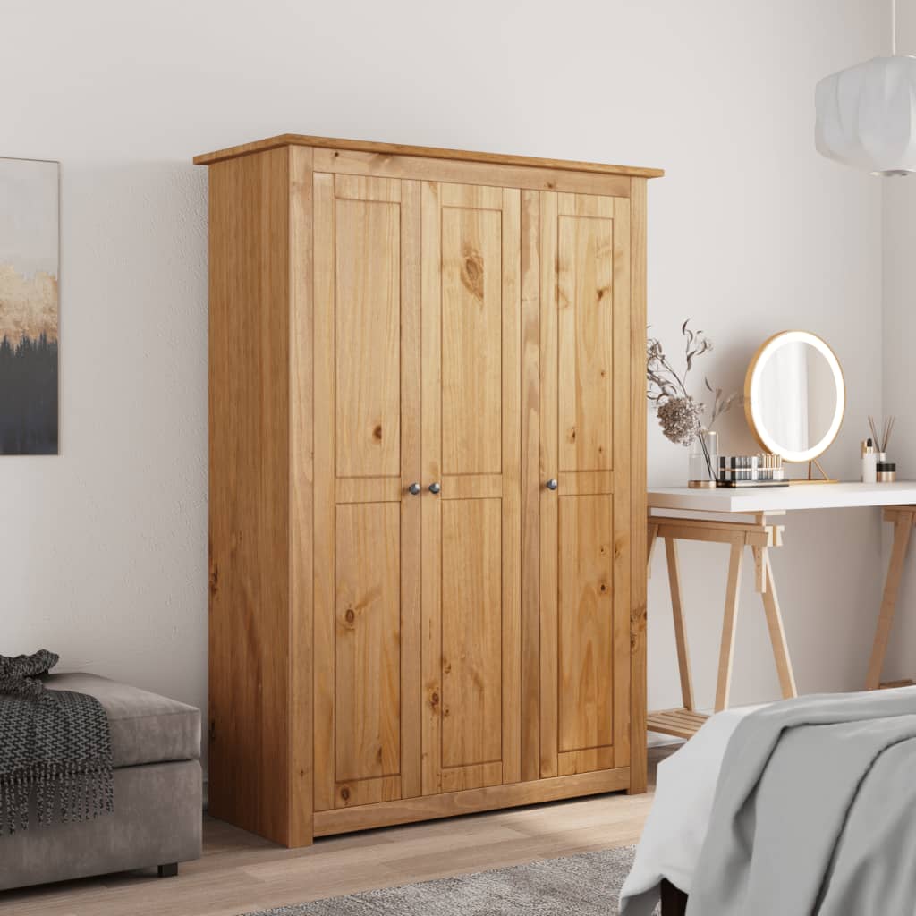 Armoire Gamme Panama 118x50x171,5 cm bois de pin