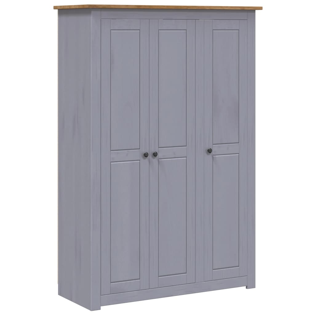 Armoire Gamme Panama 118x50x171,5 cm bois de pin