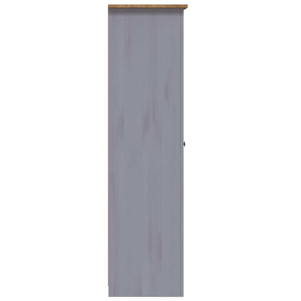 Armoire Gamme Panama 118x50x171,5 cm bois de pin