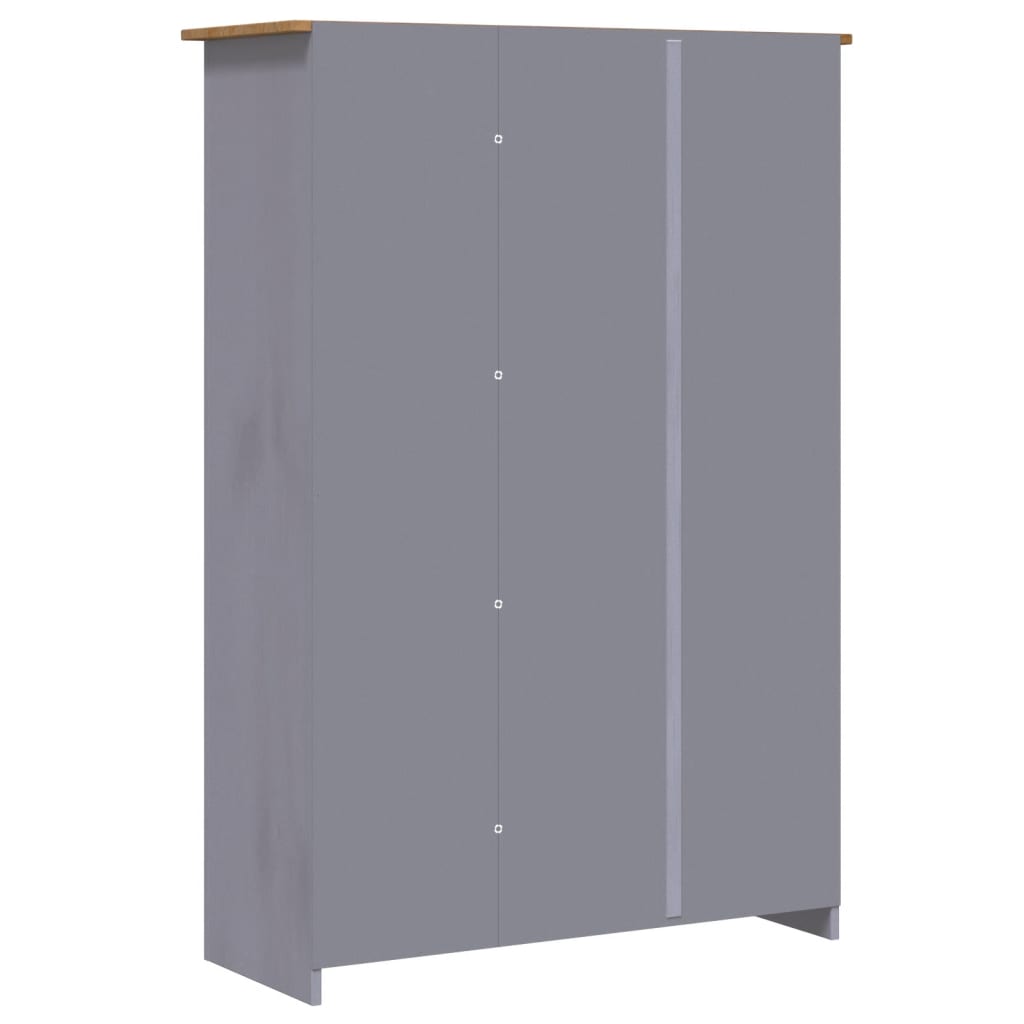 Armoire Gamme Panama 118x50x171,5 cm bois de pin