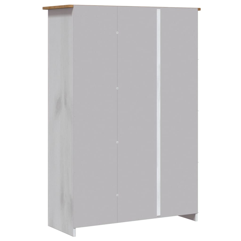 Armoire Gamme Panama 118x50x171,5 cm bois de pin