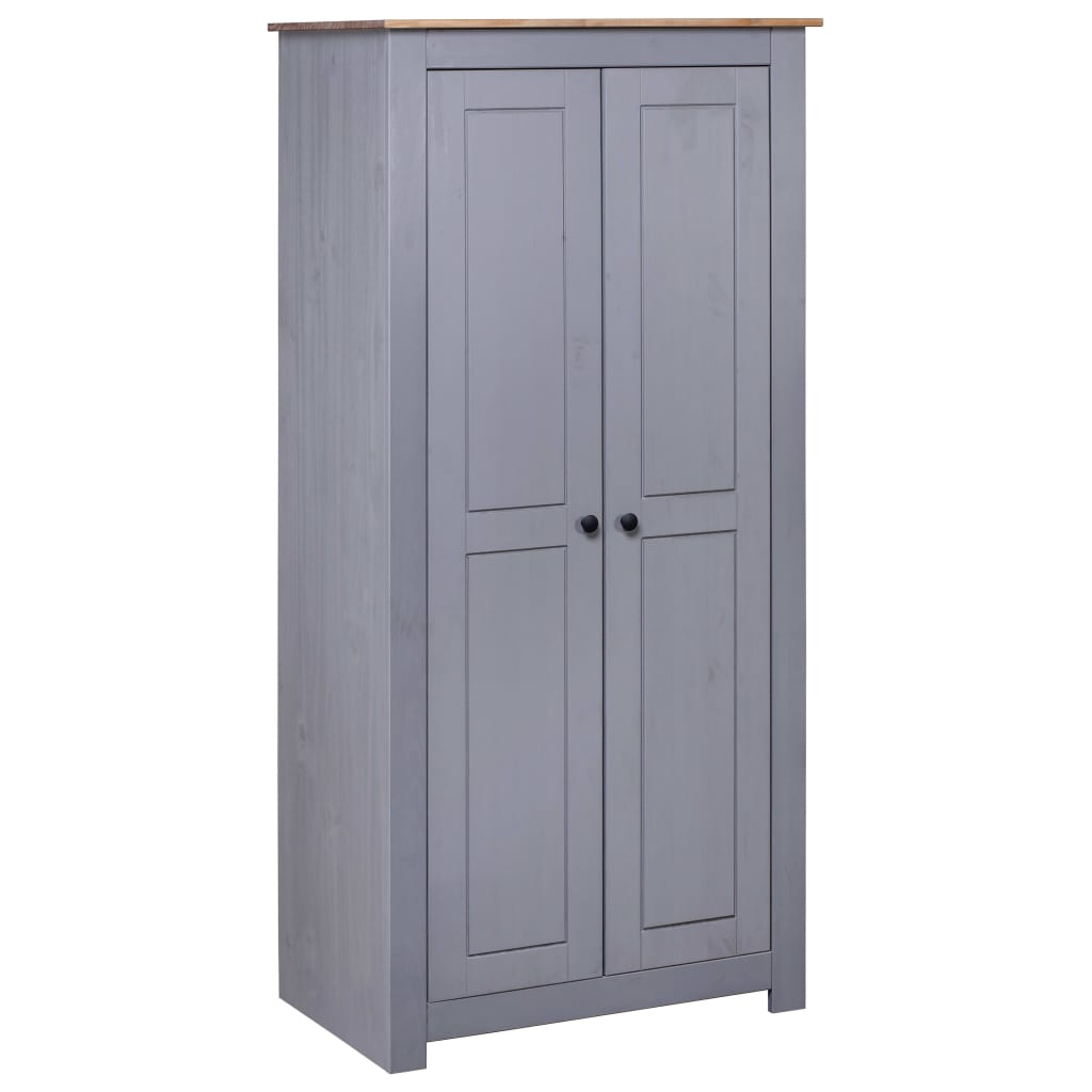 Armoire Gamme Panama 118x50x171,5 cm bois de pin