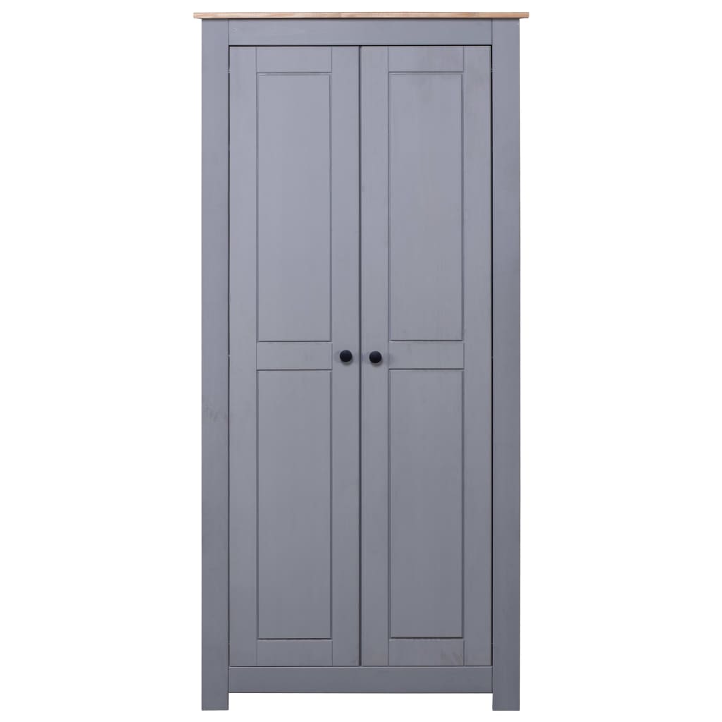 Armoire Gamme Panama 118x50x171,5 cm bois de pin