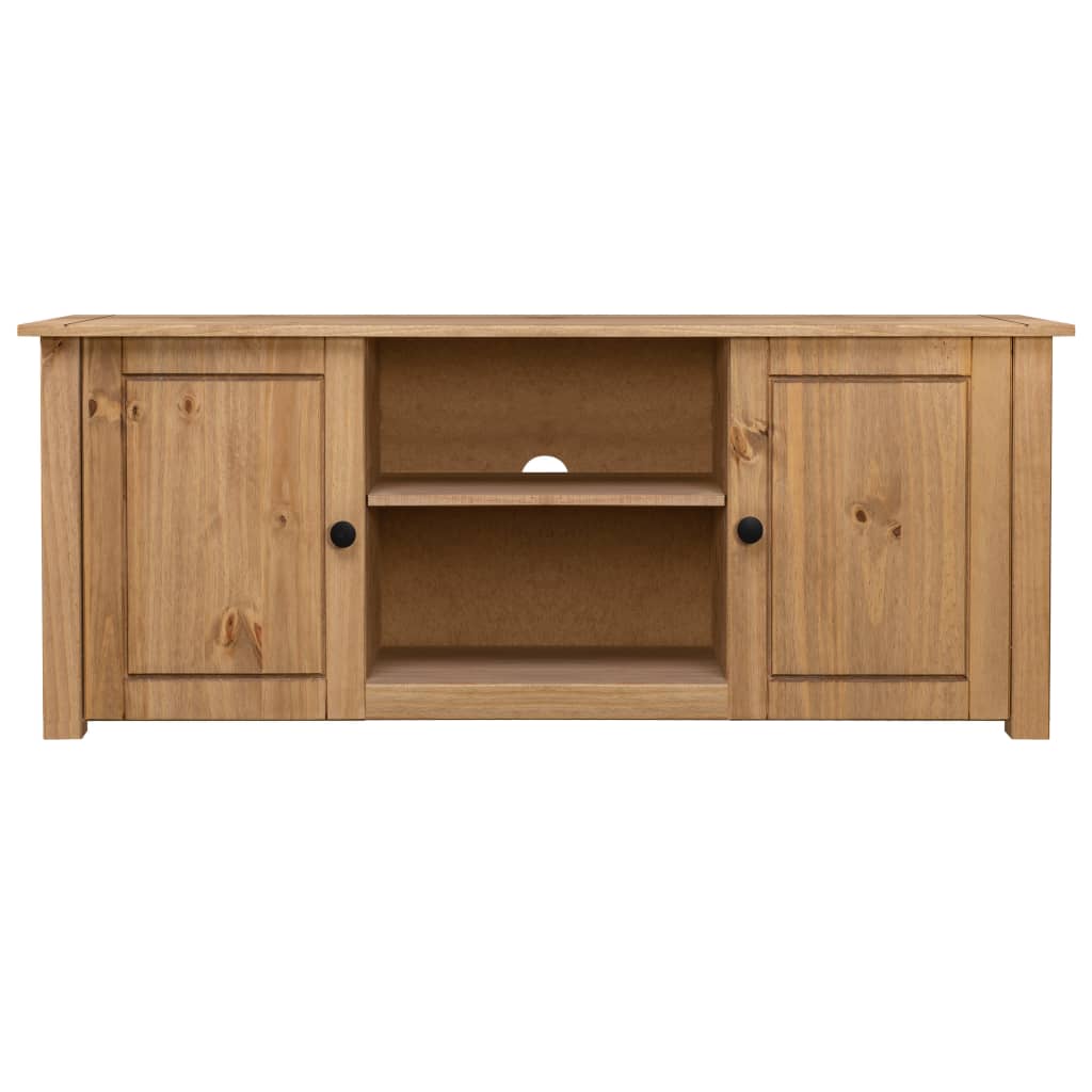 Meuble TV Gamme Panama 120x40x50 cm en bois de pin massif