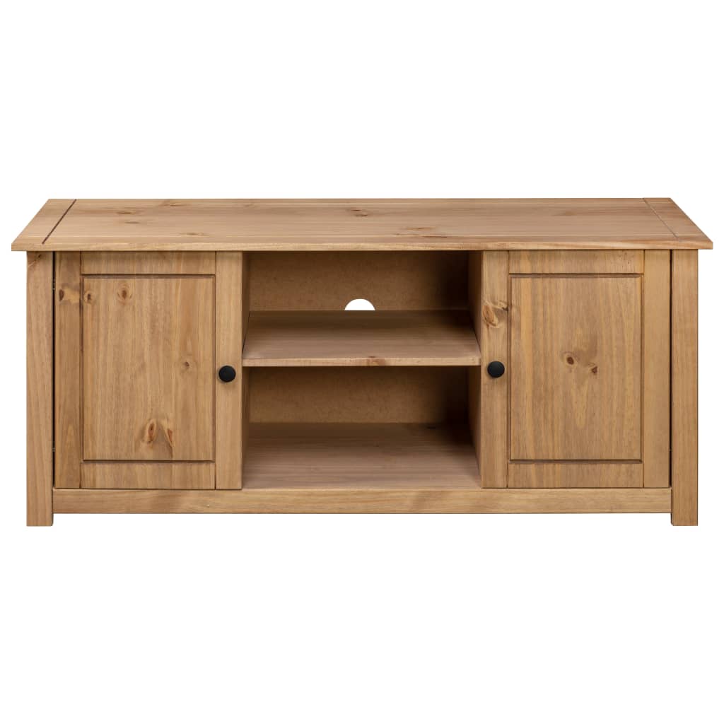 Tv-kast Panama Range 120x40x50 cm massief grenenhout