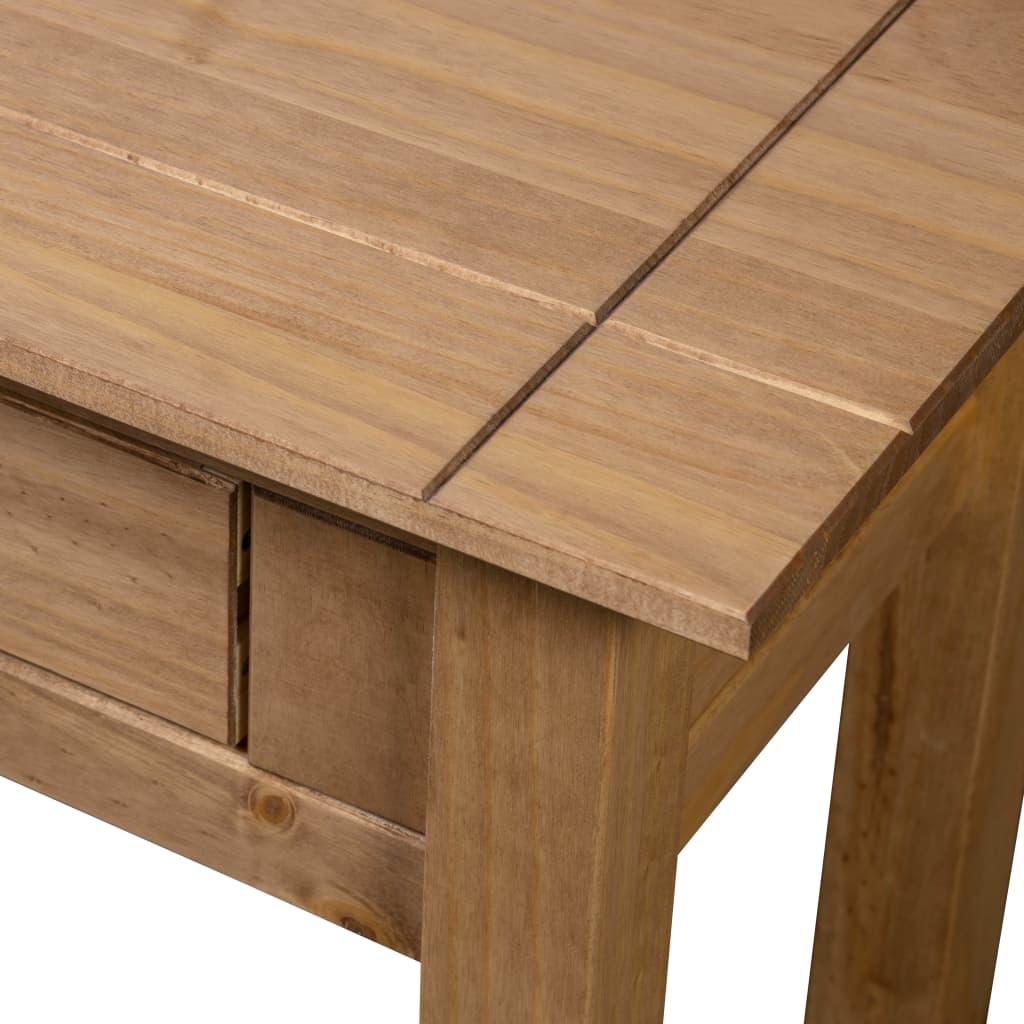 Table murale Gamme Panama 110x40x72 cm en bois de pin massif