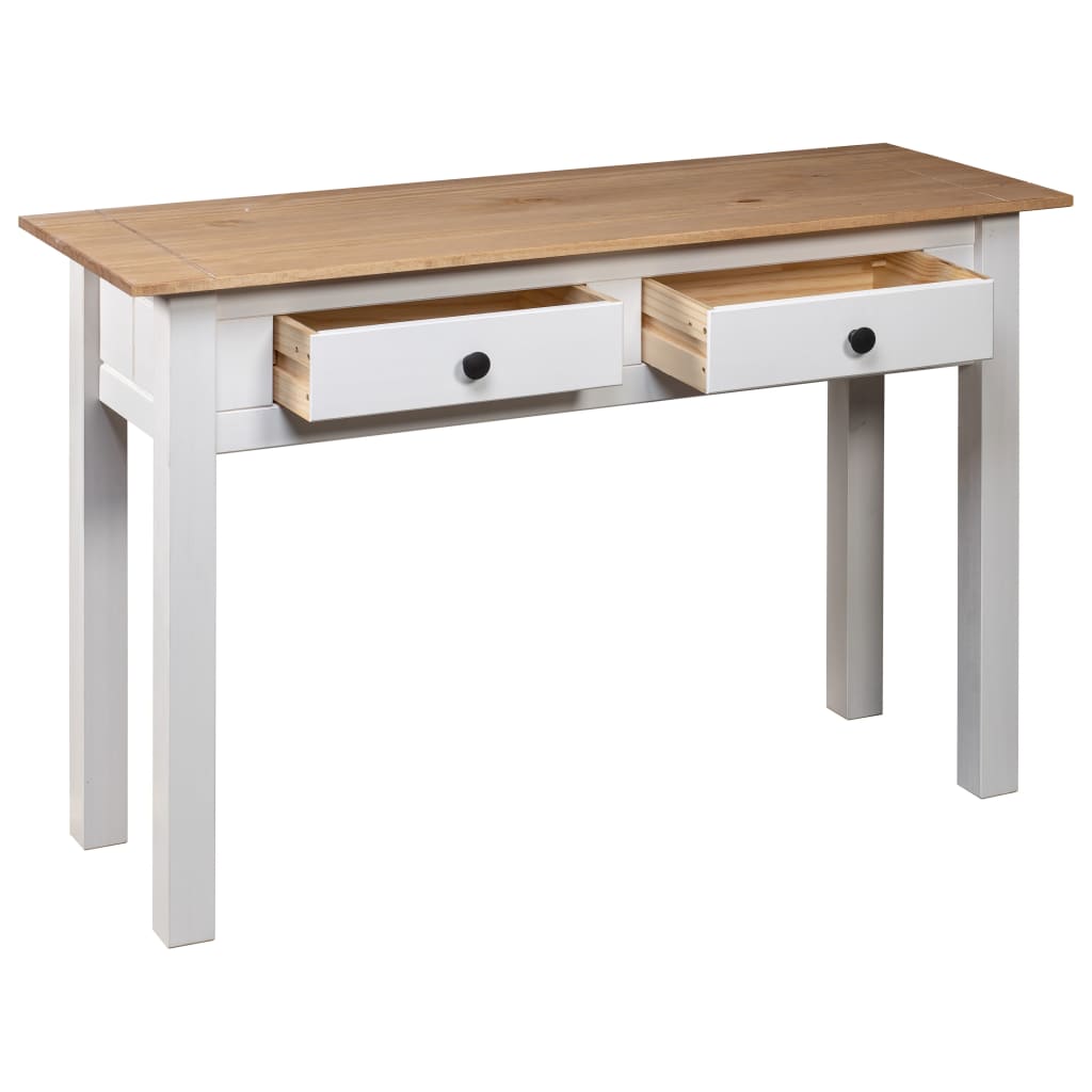 Table murale Gamme Panama 110x40x72 cm en bois de pin massif